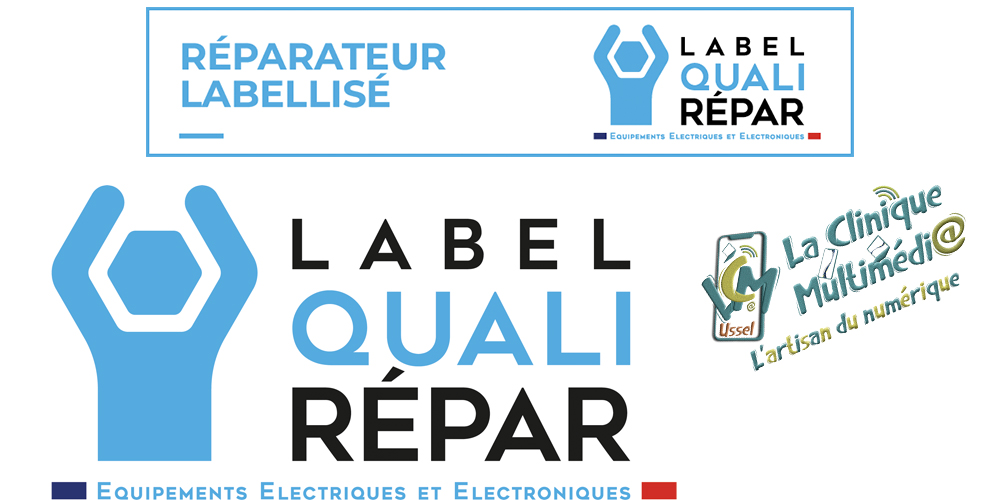 Nous sommes fiers de vous annoncer que nous avons obtenu le label QualiRépar !